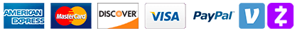 Cash, Checks, Credit/Debit Cards, Venmo, Zelle, Paypal